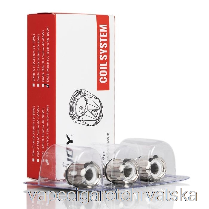 Vape Hrvatska Ijoy Diamond Baby Dmb Zamjenske Zavojnice 0.18ohm Dmb-mesh Zavojnice